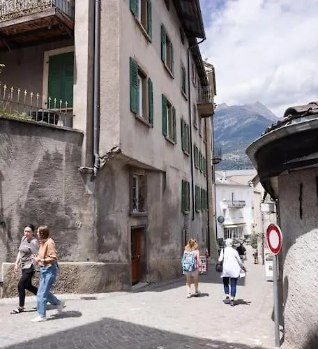 Centre Historique Visp, 6 Pers, Unique Daire *